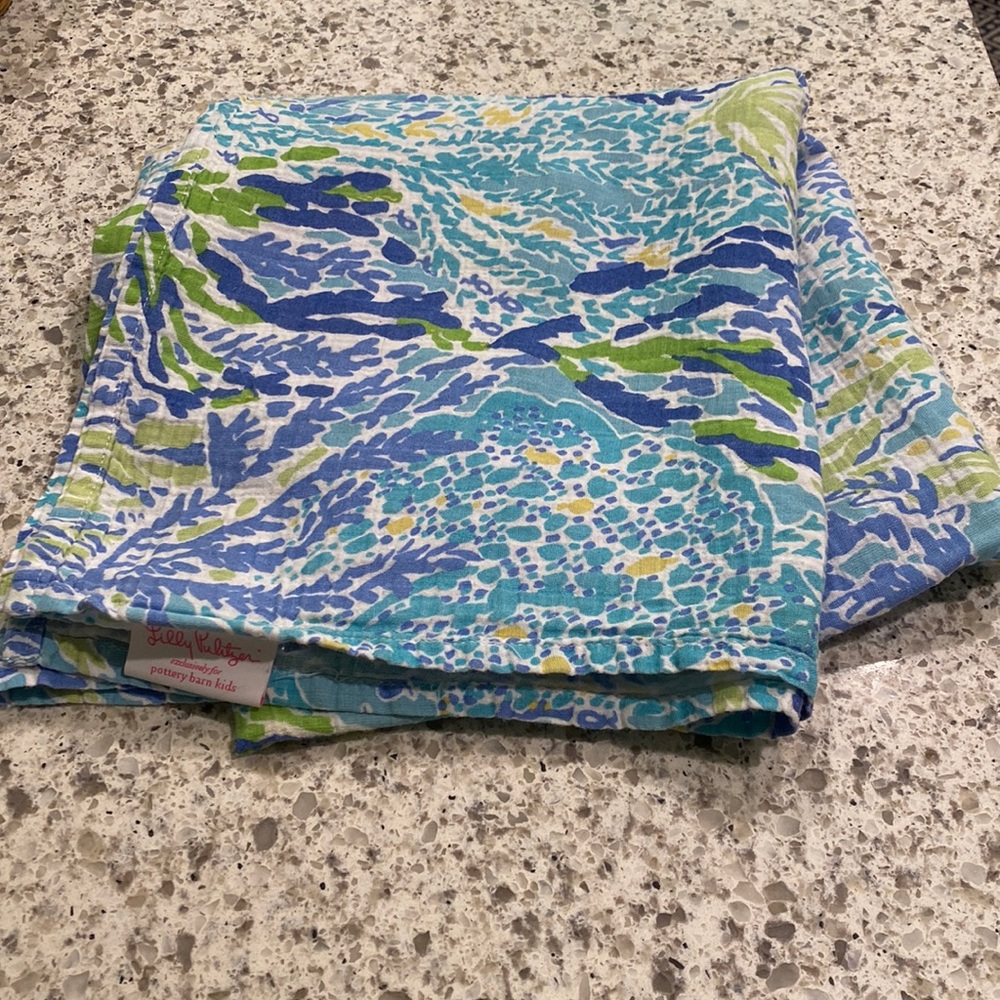 Lily Pulitzer Swaddle Blanket